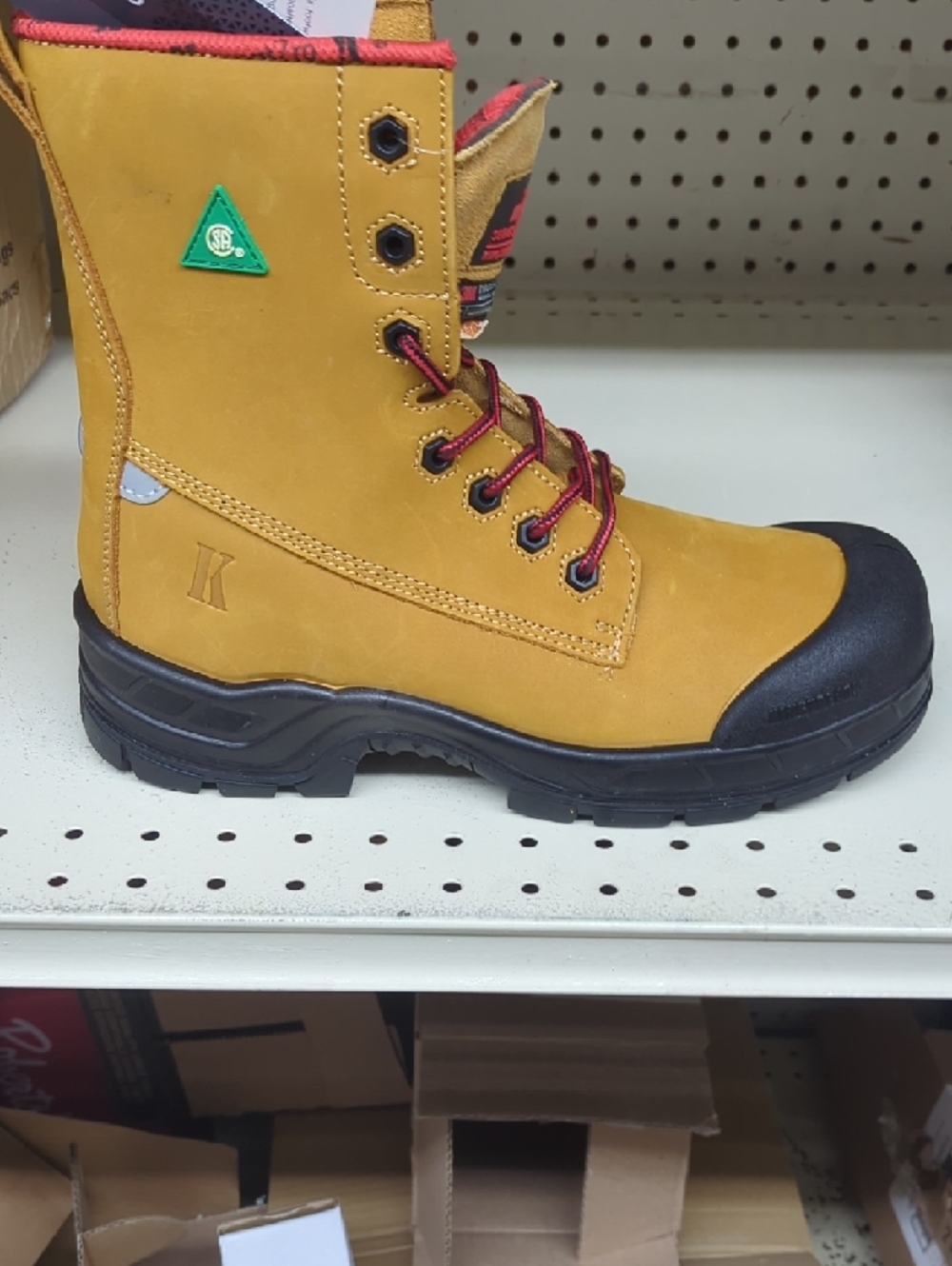 Work Boot for Men - Yellow - Picture 3 of 5